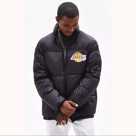 STARTER LOS ANGELES LAKERS Mens Puffer Jacket - Picture 2 of 8